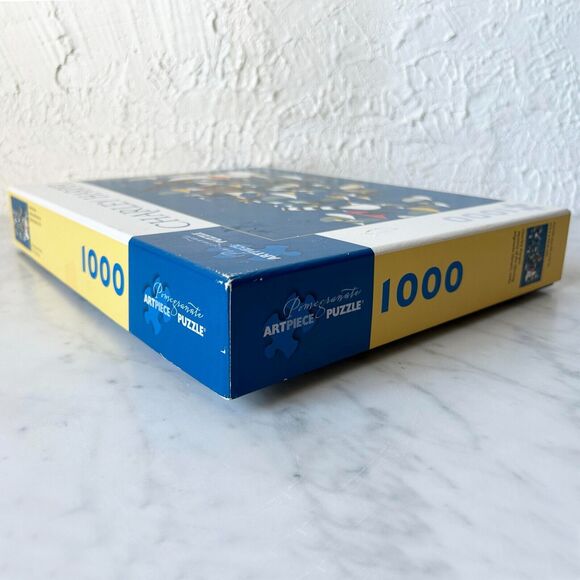 Charley Harper Art Mystery of the Missing Migrants 1000 Pc Puzzle Birds-Complete - Picture 7 of 8